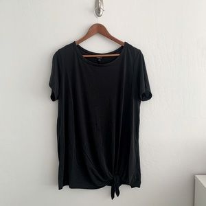 Torrid black top with side knot
